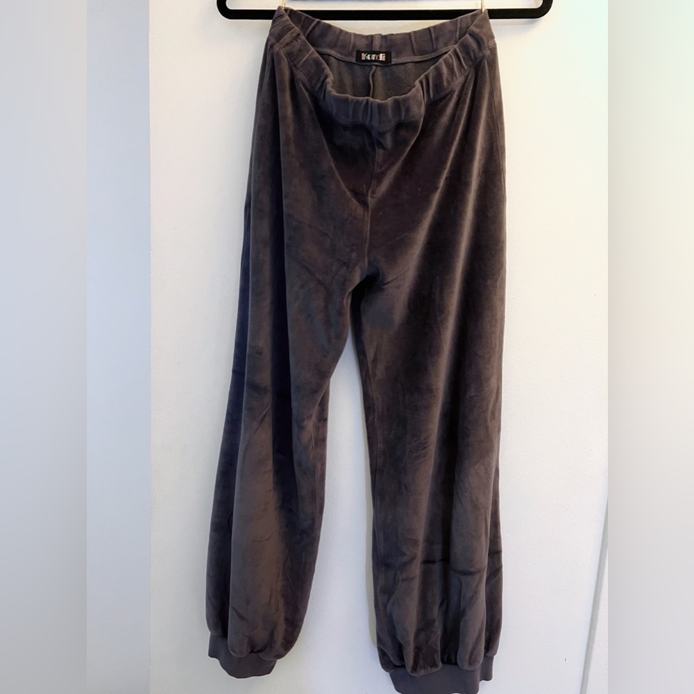 Suzie Kondi Tosk Harem Pants in Velour